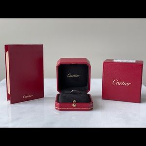 C DE CARTIER PLATINUM BAND